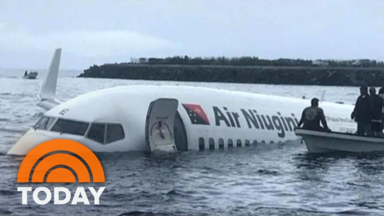 Plane Crashes Into Pacific Ocean, Makes Miracle Landing | TODAY