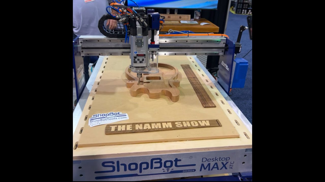 ShopBot's NAMM 2025 Sample Slideshow - Featuring the ShopBot CNC Musical Instrument Community