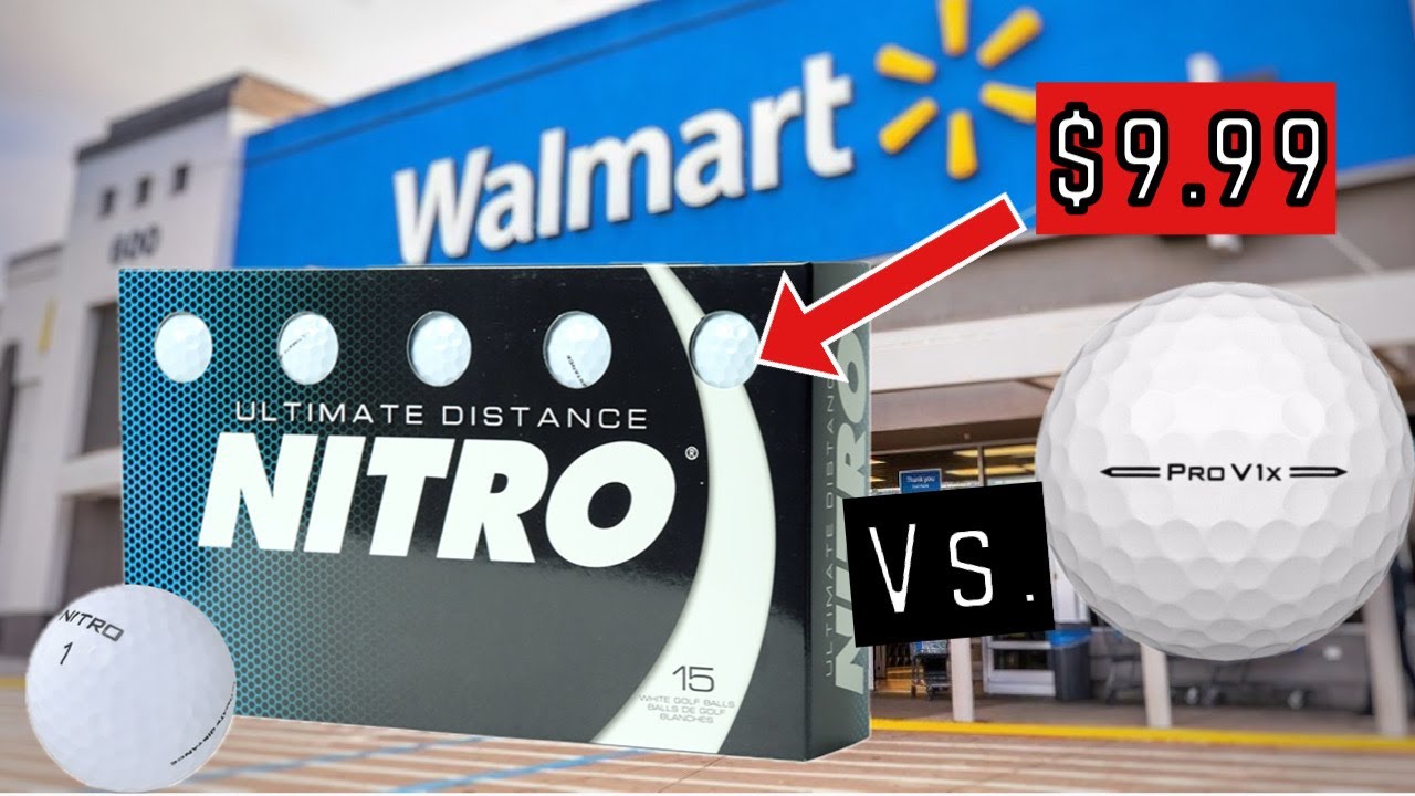 Nitro Ultimate Distance vs  Pro V1x
