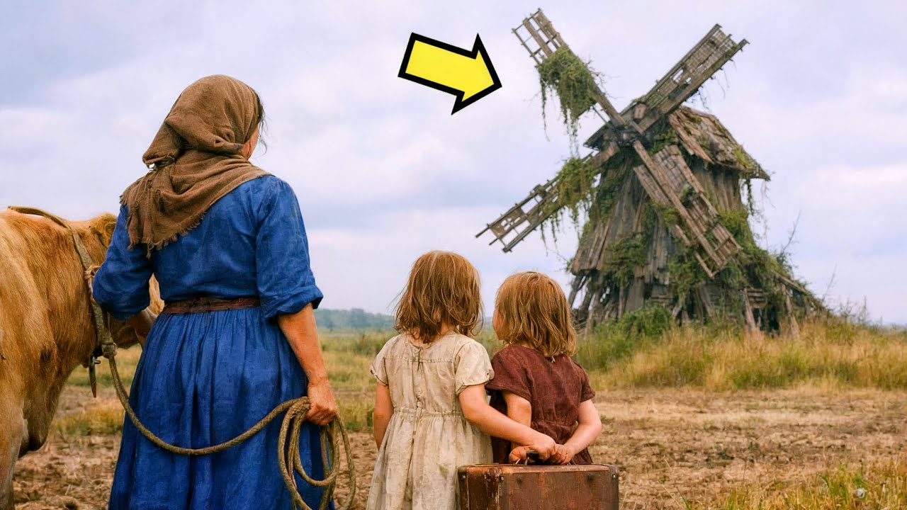 AU LĂSAT DOAR O MOARĂ DISTRUSĂ… DAR CÂND A CURĂȚAT EA A DESCOPERIT O COMOARĂ ASCUNSĂ