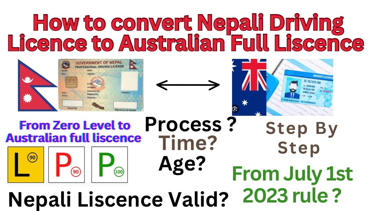 How To Convert Nepali Driving Liscence To Australian Full Liscence || Process||​⁠​⁠@DevenVlog2023