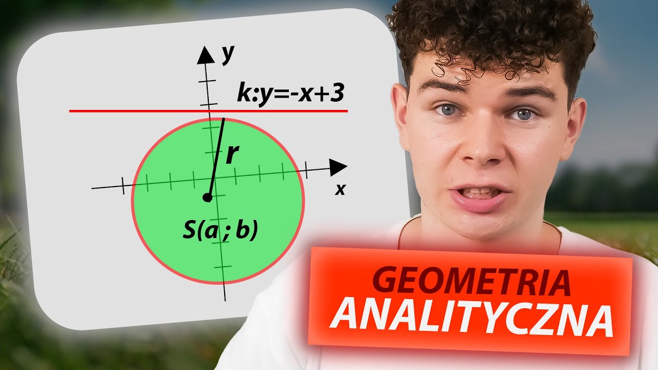 RÓWNANIE OKRĘGU w geometrii analitycznej