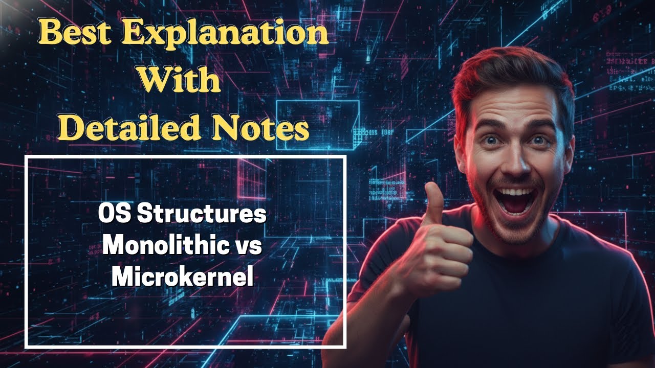 [333] OS Structures Monolithic vs Microkernel (Operating Systems)