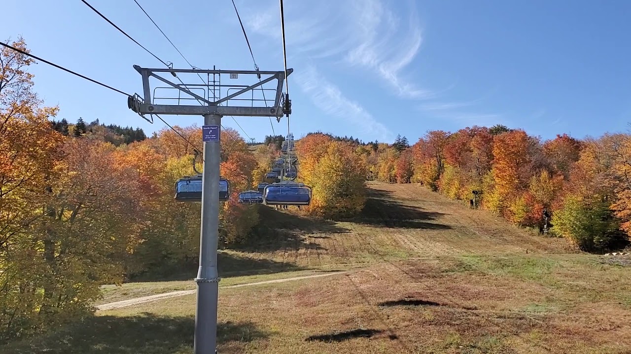 Bluebird Express (Up) [Fall] - Mount Snow