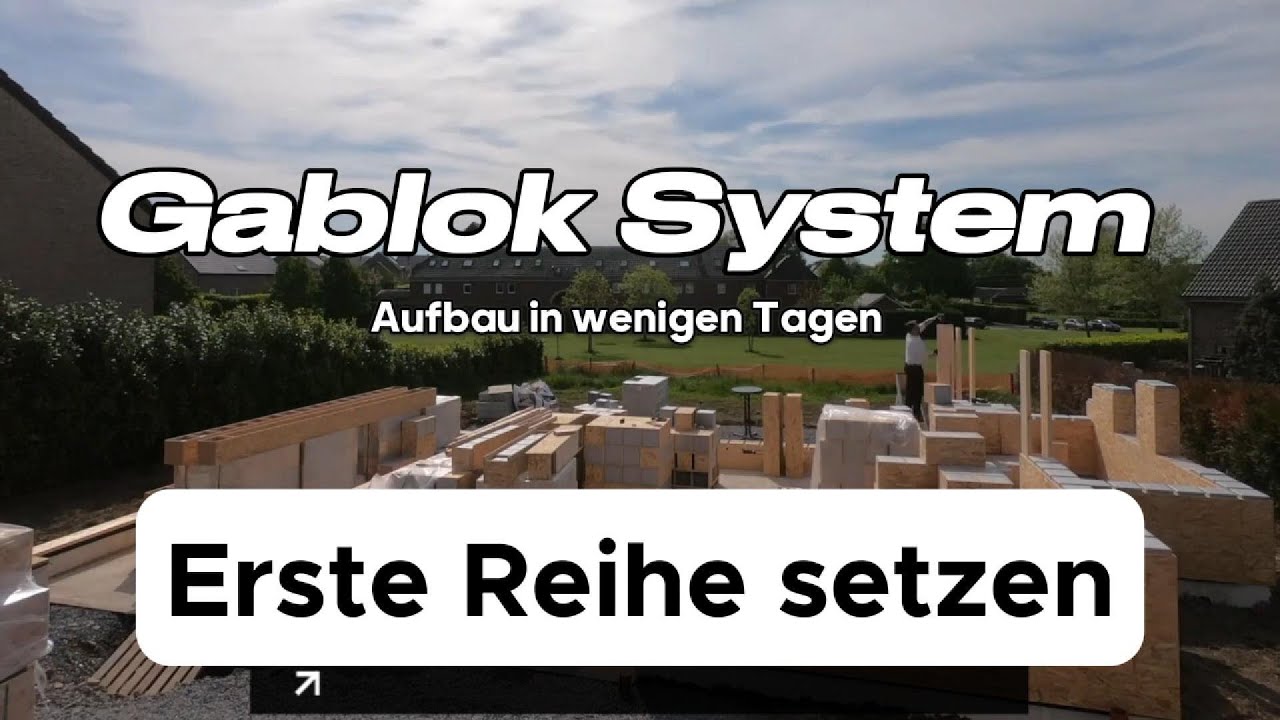 Gablok Zeitraffer Einfamilienhaus EFH