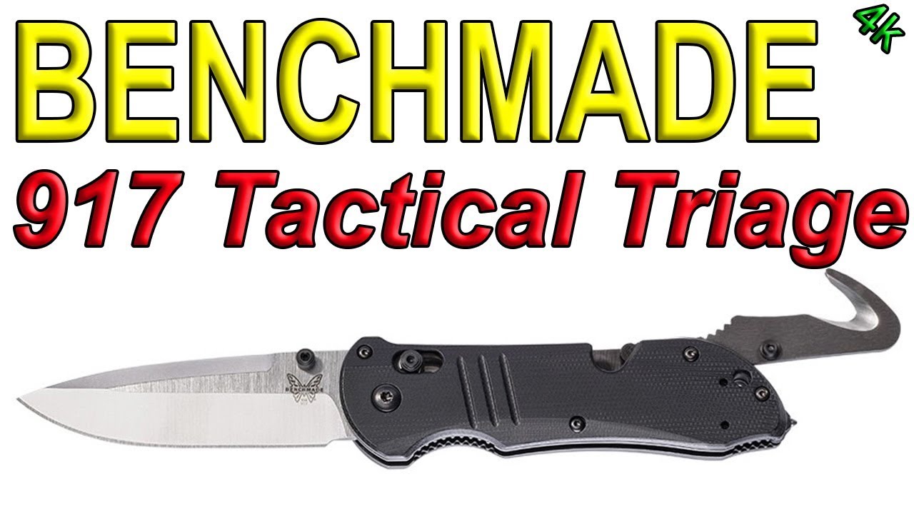 Benchmade 917 Tactical Triage - Tactical Rescue Knife