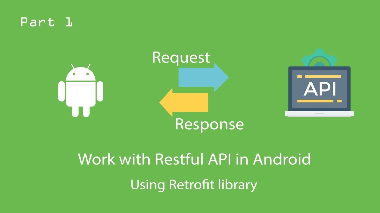Work with RestFul API on android using Retrofit library - part 1
