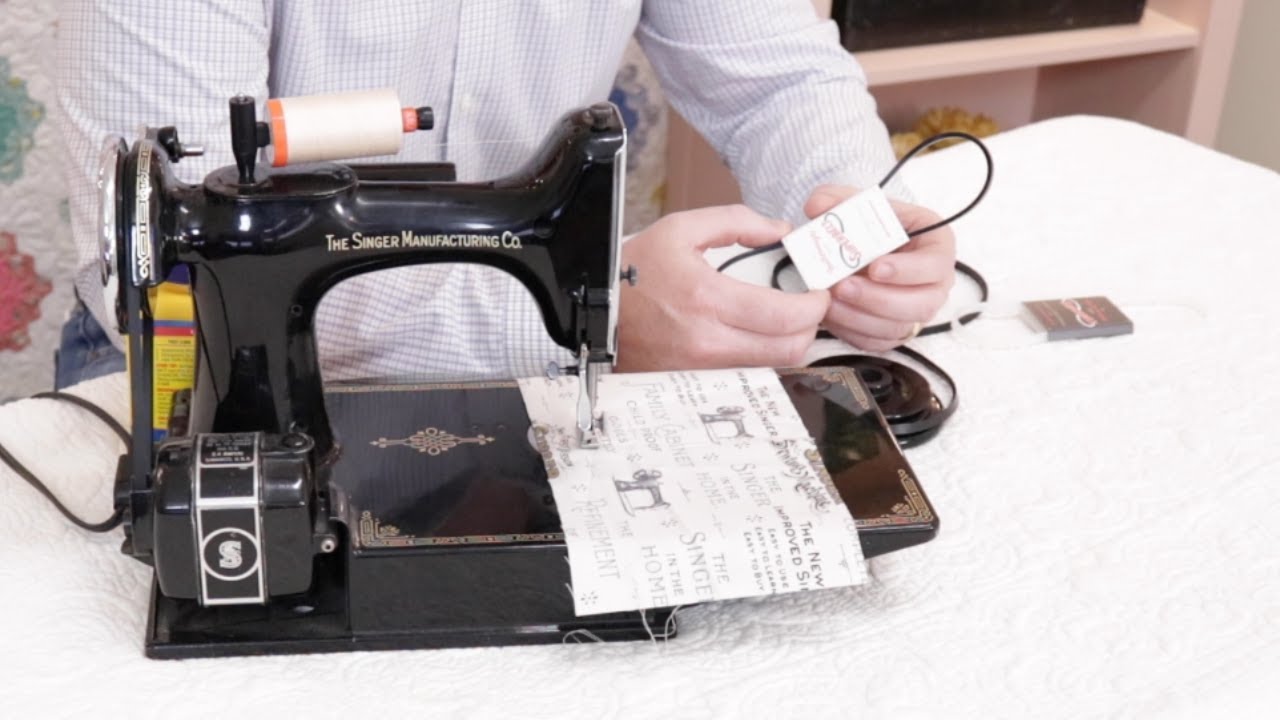 Superbelt Update for the Singer Featherweight 221 222 Belt