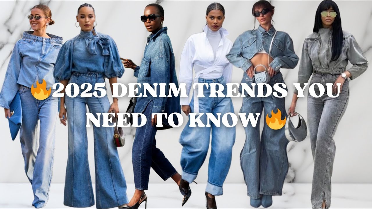 The Hottest Denim Trends of 2025 | What’s In & How to Style Them!