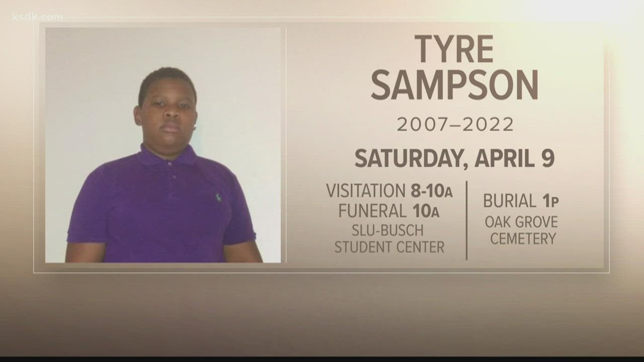 Tyre Sampson's funeral to be held this weekend