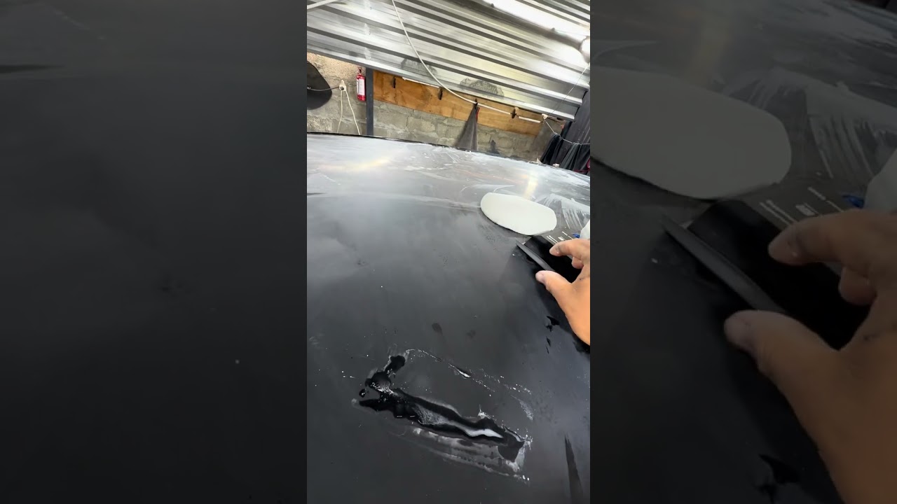 Lijado pre pulido pintura automotriz 