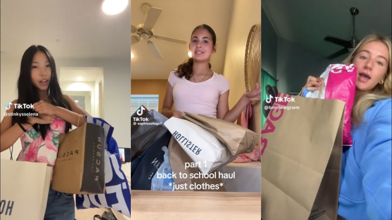 Back to school haul - TikTok Compilations Part 3