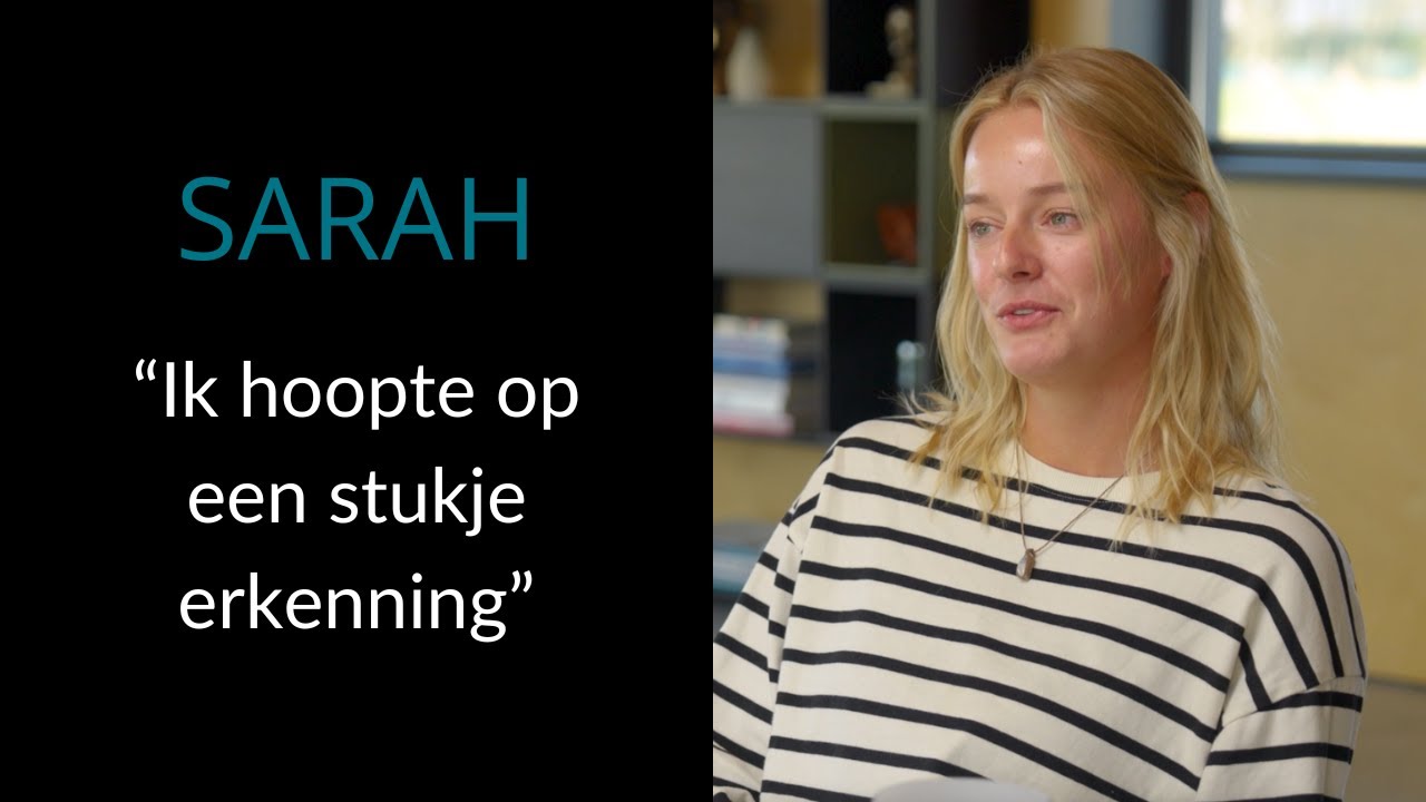 Ervaringsverhaal Sarah - 