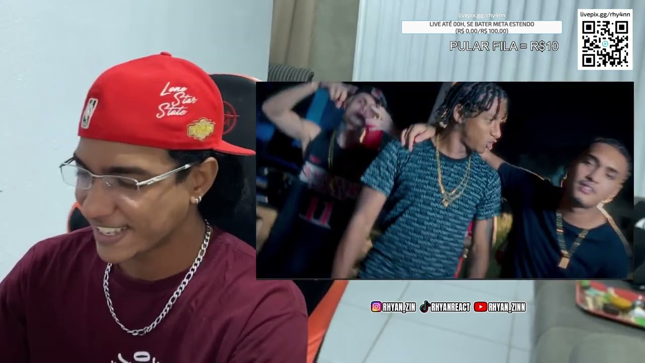 Rhyan REACT | Dinheiro Sujo - Marquin | Pedrin | Bebeto | Rei Bxd | Js da Torre (Prod. Bebeto)