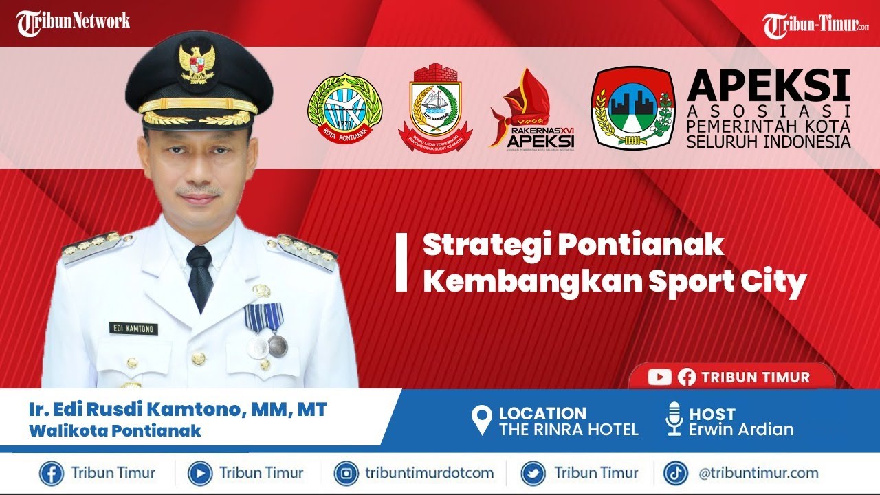 🔴EKSKLUSIF - Wawancara Wali Kota Pontianak: Strategi Pontianak Kembangkan Sport City