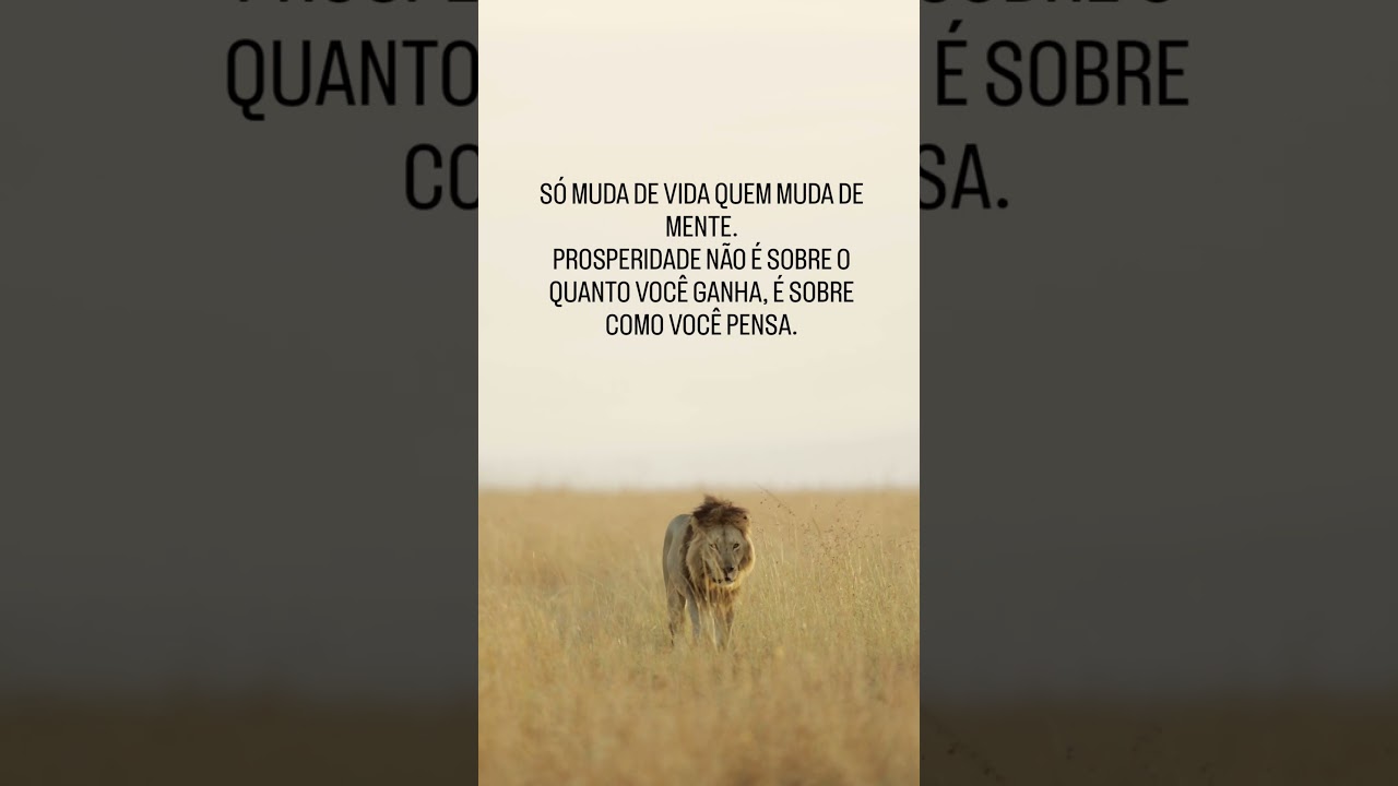 MUDE sua mente e sua vida #mindset #vida #pensamento #ensinamentos #mudararealidade
