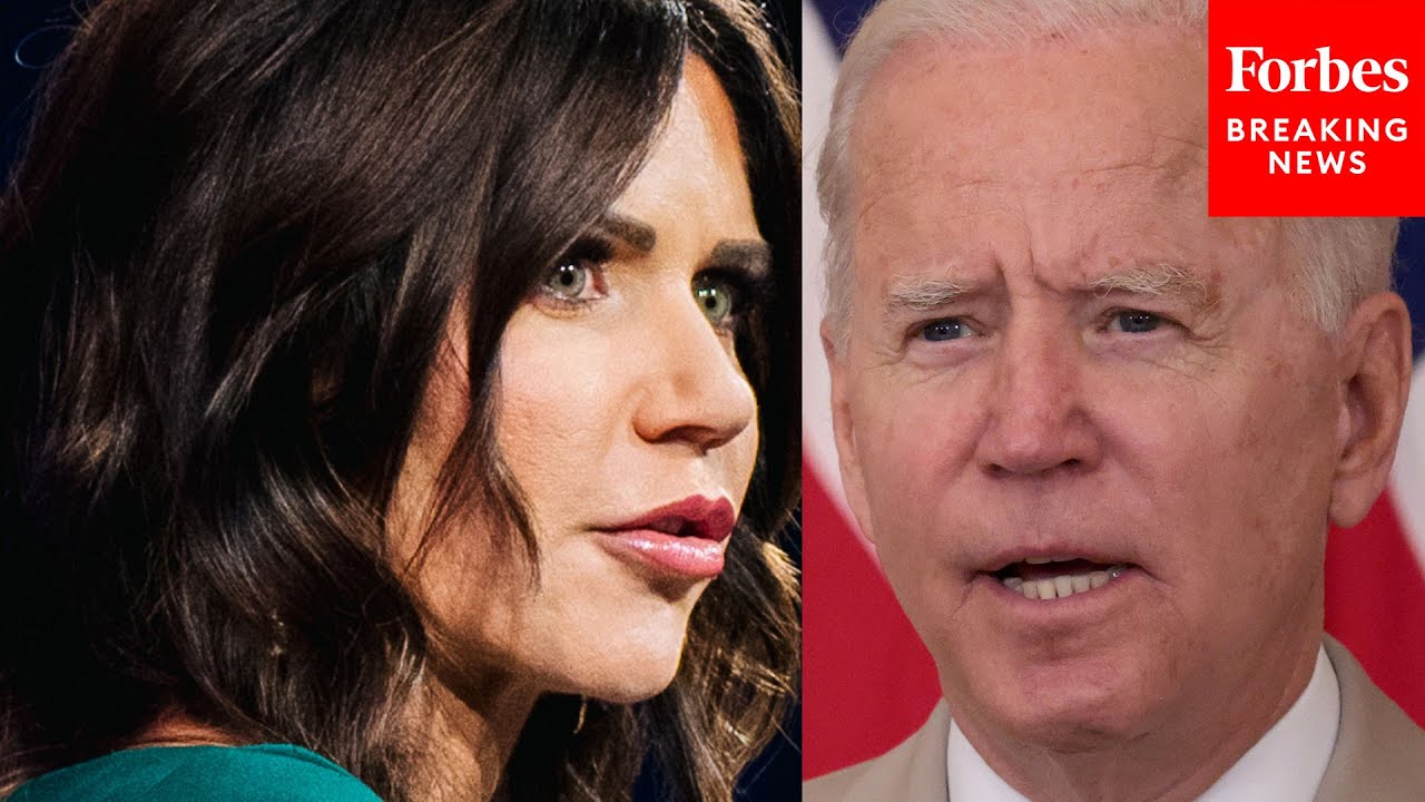 JUST IN: Kristi Noem Says 'I Will Oppose' Biden's Vaccine Mandates