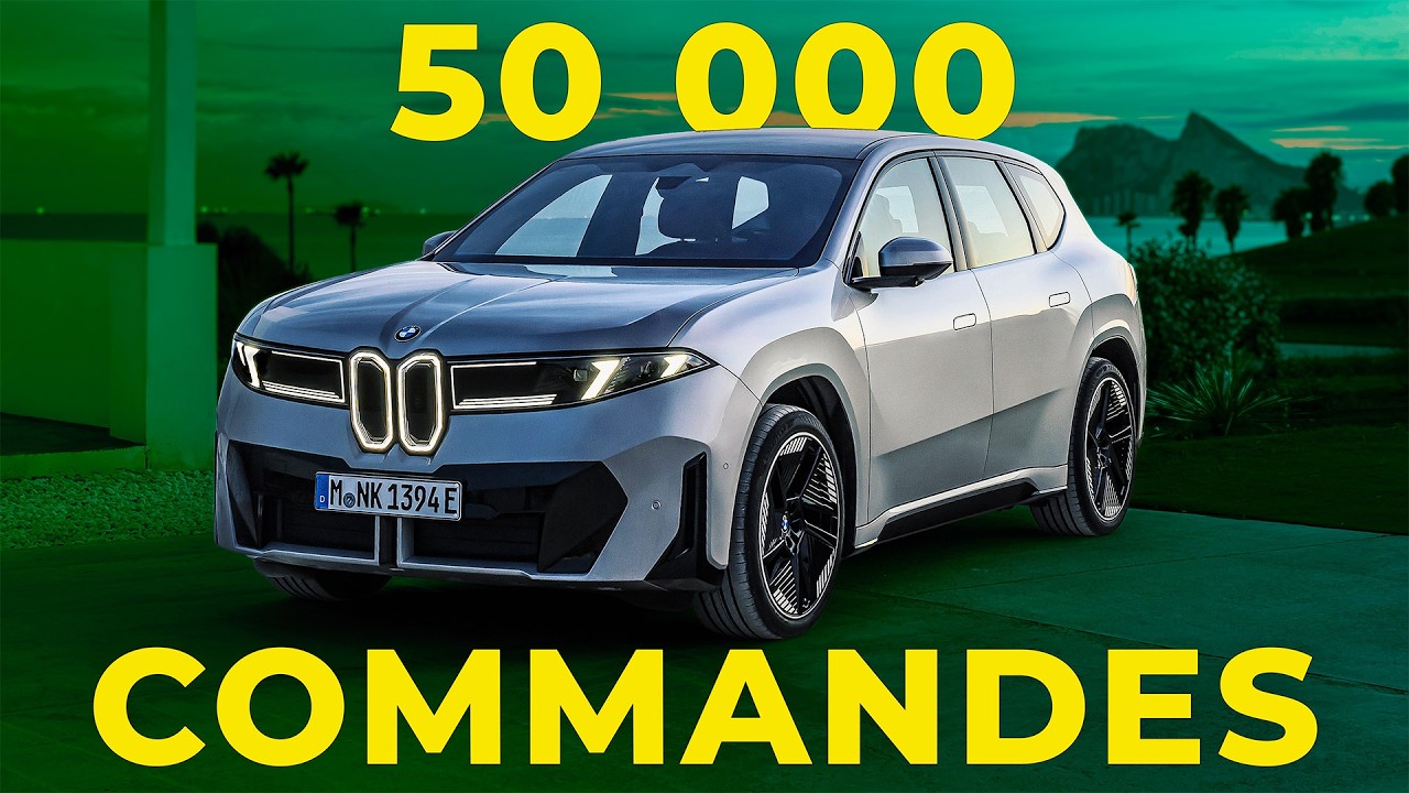Cette nouvelle BMW &eacute;lectrique est un carton !