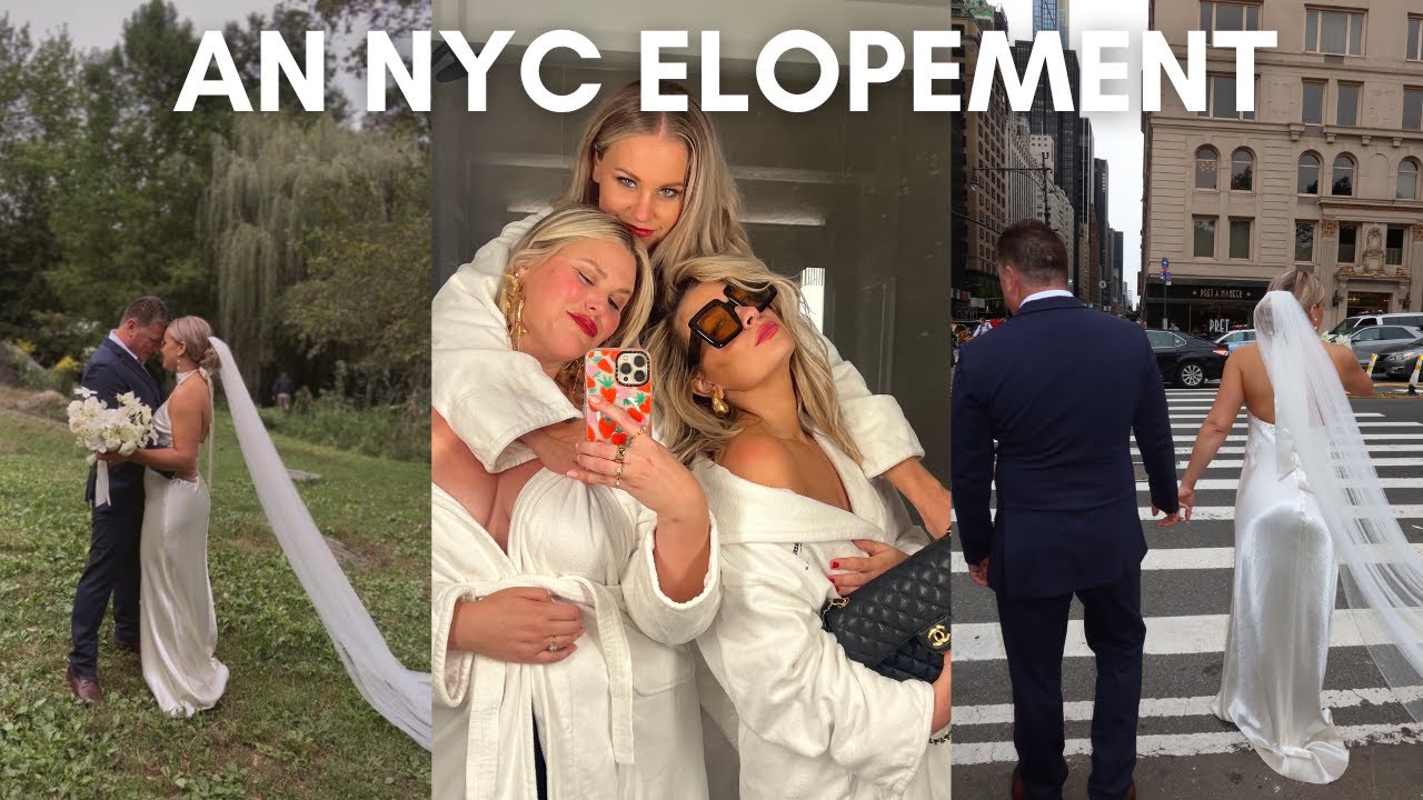 MY BESTIE ELOPED IN CENTRAL PARK | A NEW YORK CITY WEDDING |