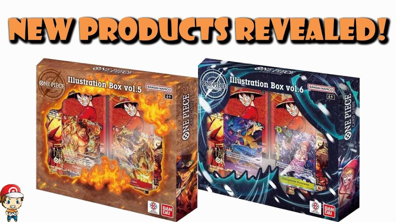 Представлены совершенно новые коробки с иллюстрациями One Piece TCG! Эйс и Сабо! Ло и Росинант (н...