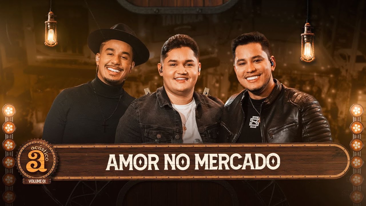 Amor no Mercado -  Studio Bar, Luccas e Jo&atilde;o, Guilherme Torres (Ac&uacute;stico A3)