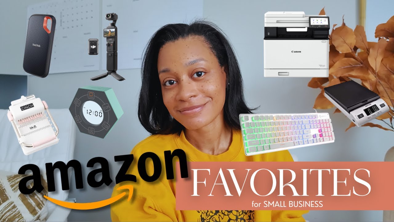 ТО, ЧТО НЕОБХОДИМО* AMAZON для малого бизнеса | создание продукции, доставка, контент и многое др...