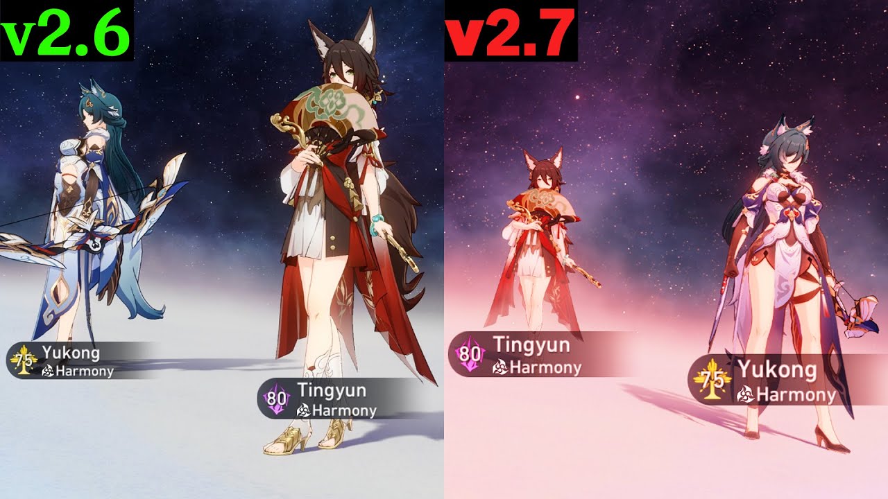 New EN Tingyun response when added w/ Yukong sounds kinda..
