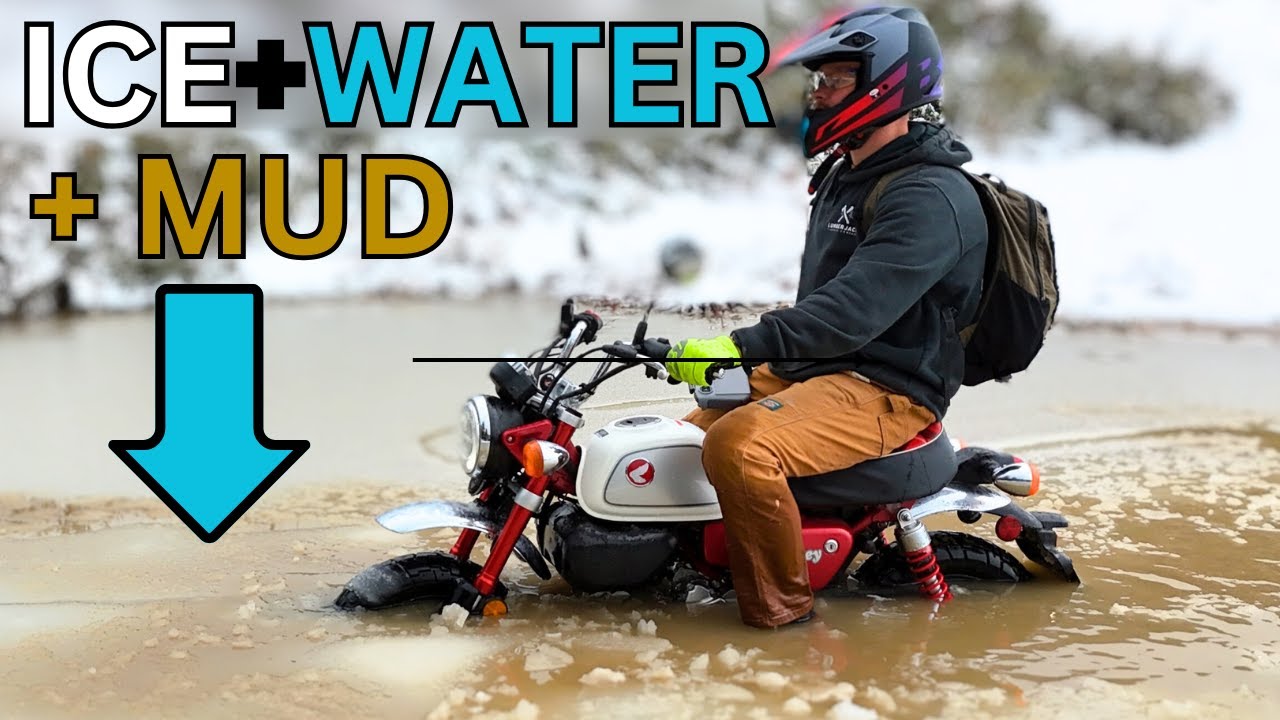 mini Moto Snow Ride (Disaster)
