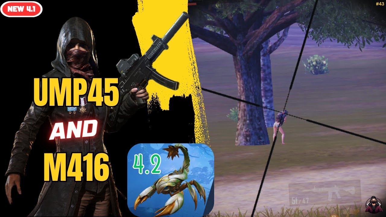 UMP45 and M416 | Erangel [4.1] PUBG Mobile #Devil2074 #pubgmobile #bgmi