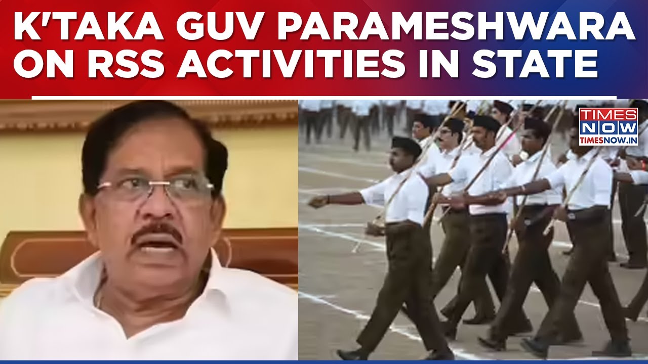 Karnataka Home Minister G Parameshwara Confirms All 518 RSS Route Marches Were Peaceful