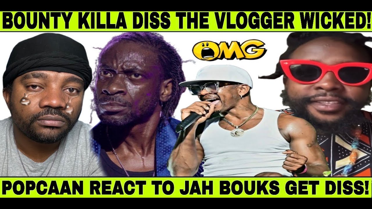 BOUNTY KILLA DISS RIC STORM TV FOR MR VEGAS, POPCAAN REACT TO JAH BOUKS GET DISS, TOMMY LEE DISS HIM