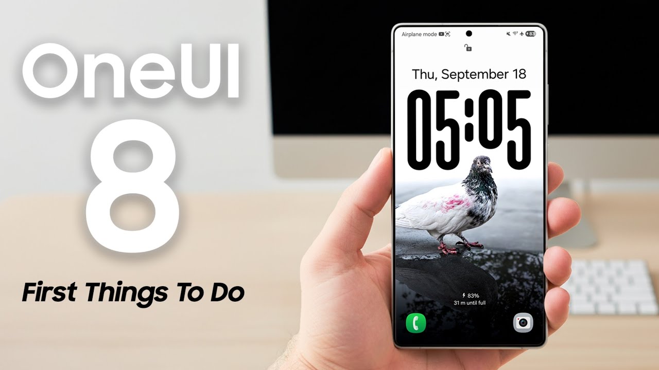 Первые действия после установки обновления Samsung OneUI 8