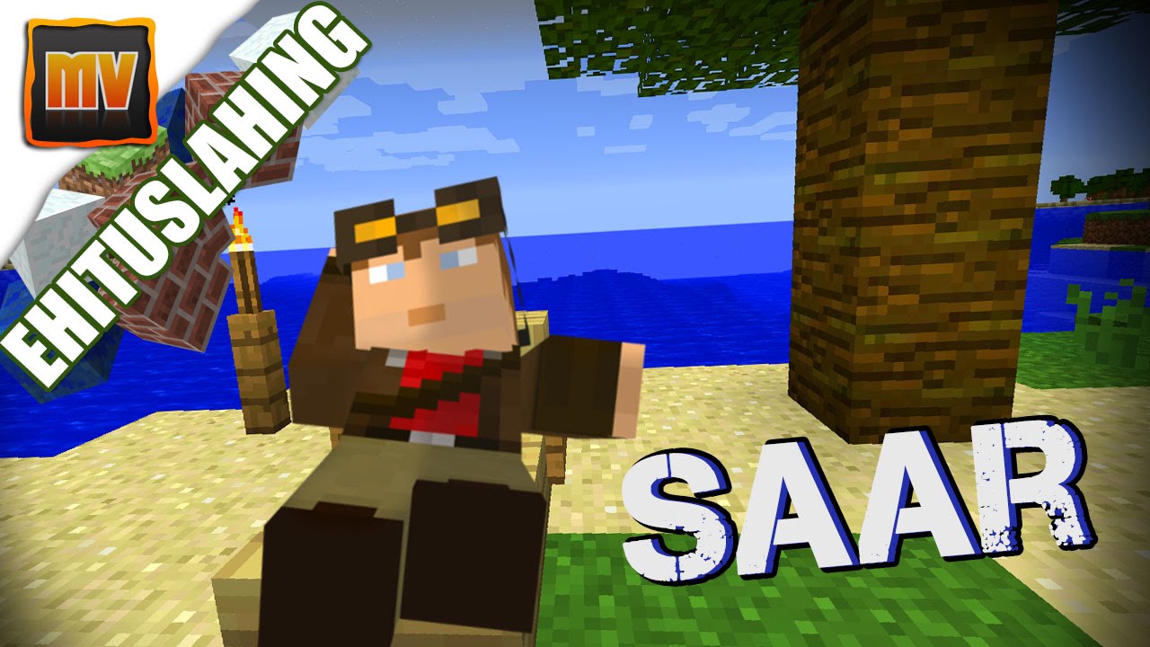 Ehituslahing - Saar (Minecraft minimängud)