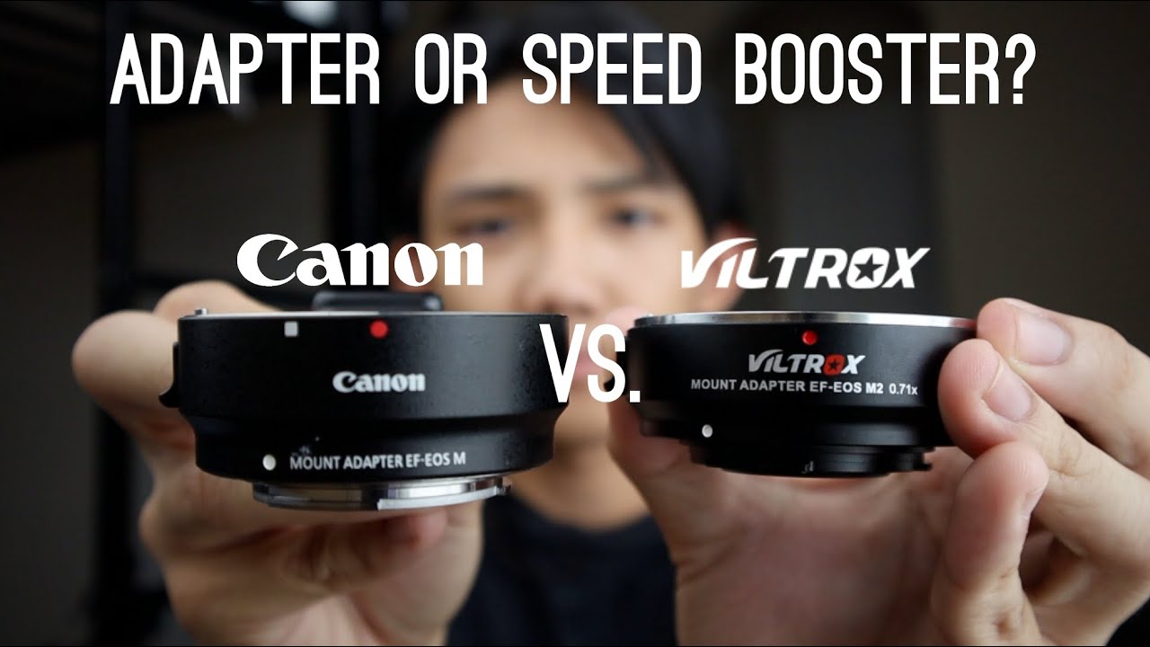 Canon Lens Adapter vs Viltrox Speedbooster | Lens adapter vs Speedbooster