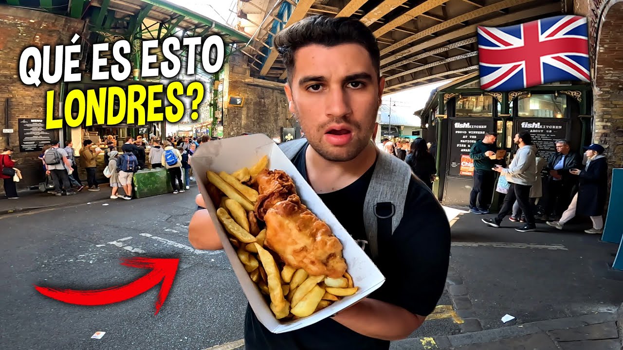 La PEOR COMIDA CALLEJERA está en LONDRES? .. | Londres #2