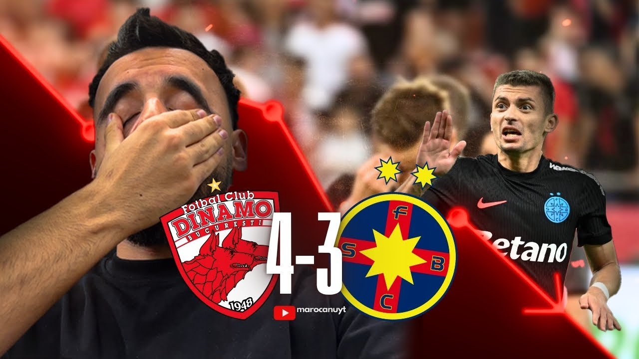 EL CLÁSICO DE ROMANIA - DERBY INFERNAL DINAMO vs FCSB 4-3
