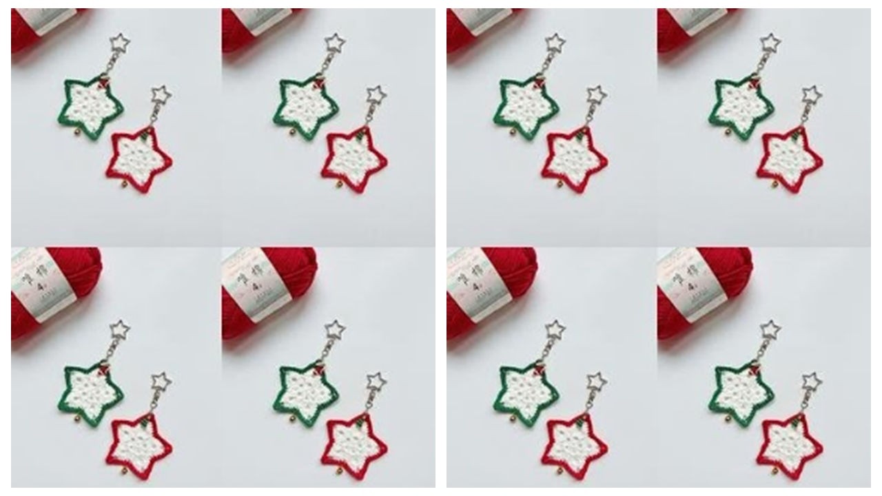 Star flower crochet tutorial