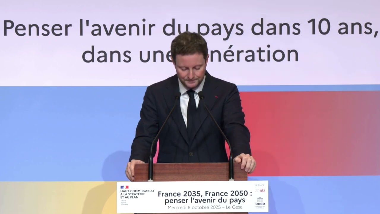 Lancement du grand exercice de prospective nationale France 2035, France 2050 - Discours d'ouverture