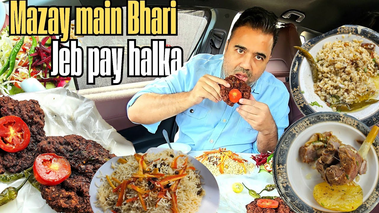 Bhari Maza aur Halka Bill | Tasty Chapli aur Rosh