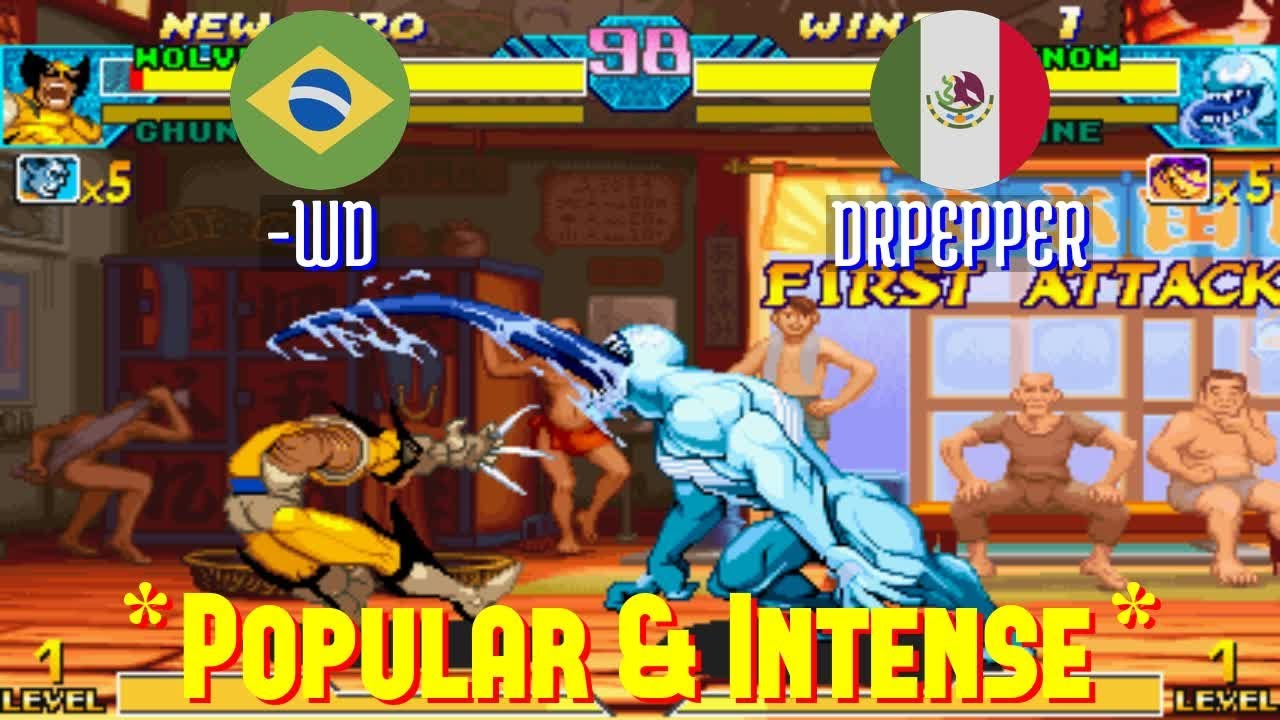 FT5 @mvsc: -WD (BR) vs DRPEPPER (MX) [Marvel vs Capcom Fightcade] Feb 12