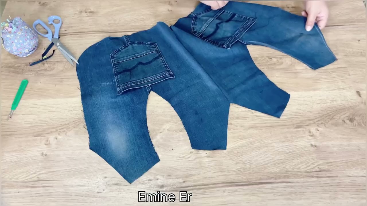 Kot pantalonu kestim iki şekilde kullanım alanı sizlerle