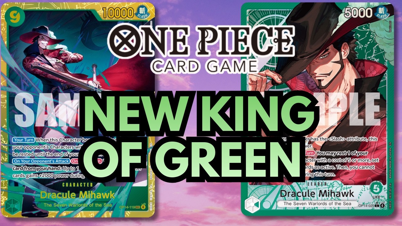OP14 Mihawk Goes Crazy! (Deck Profile) | One Piece TCG
