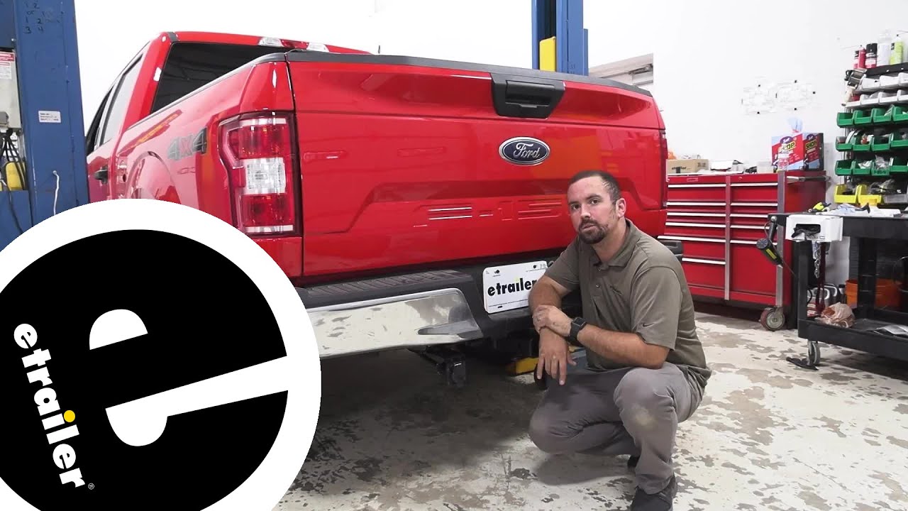 Mount: Curt T-Connector Vehicle Wiring Harness with 7-Way Trailer Connector on a 2020 Ford F-150