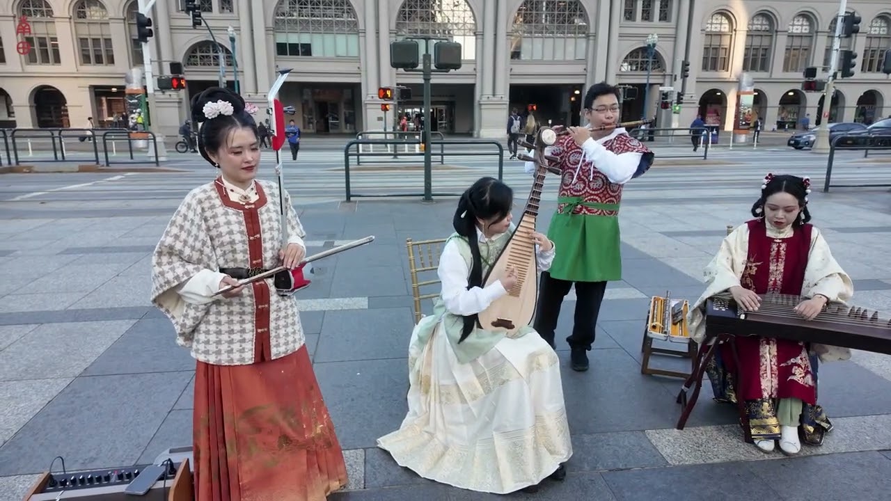 Rebirth Curse | Fart | Black Myth Wukong | 2024 Northern California Hanfu Community Music Ensemble