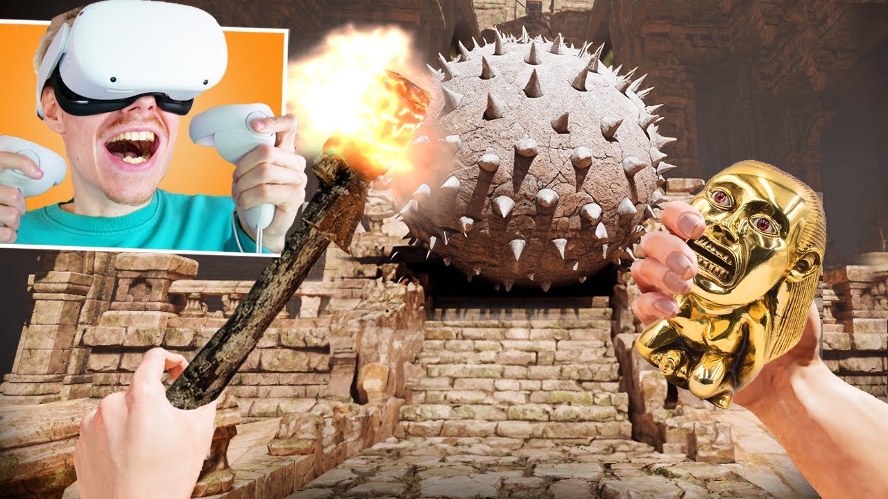 This Indiana Jones VR Game Is TOO REAL!