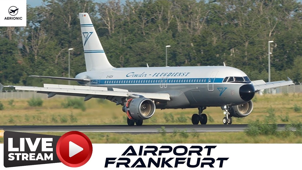✈️ Erster Livestream – Frankfurt Airport LIVE | Planespotting EDDF (Landungen & Abflüge