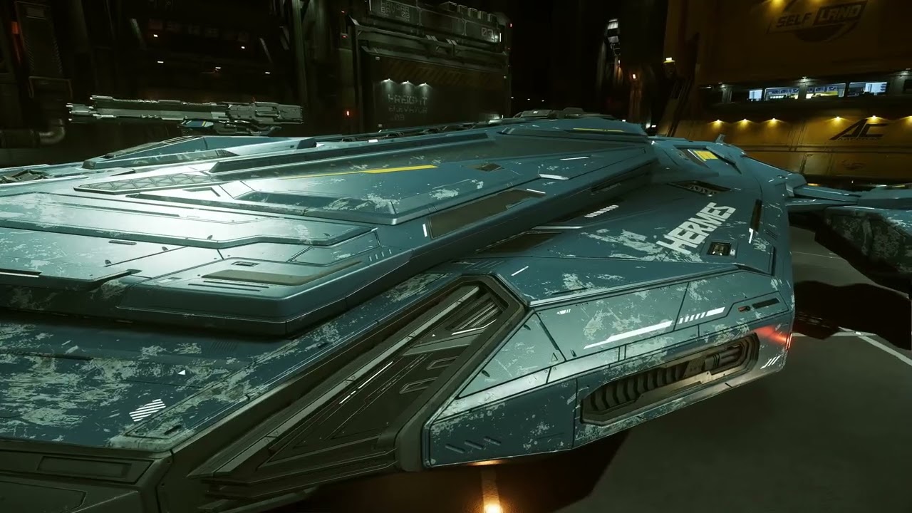 Star Citizen:  Midnight Freight on the RSI Hermes -- Alliance Aid