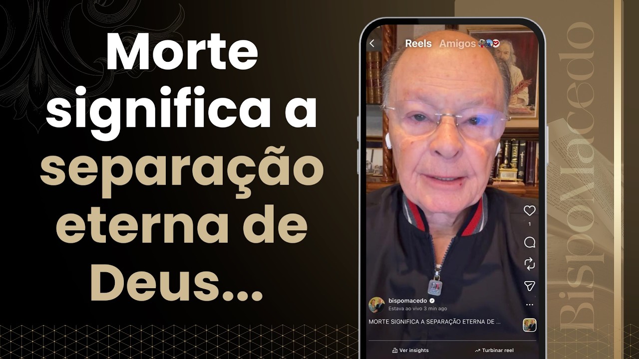 Morte significa a separa&ccedil;&atilde;o eterna de Deus... - Medita&ccedil;&atilde;o Matinal 27/03/26