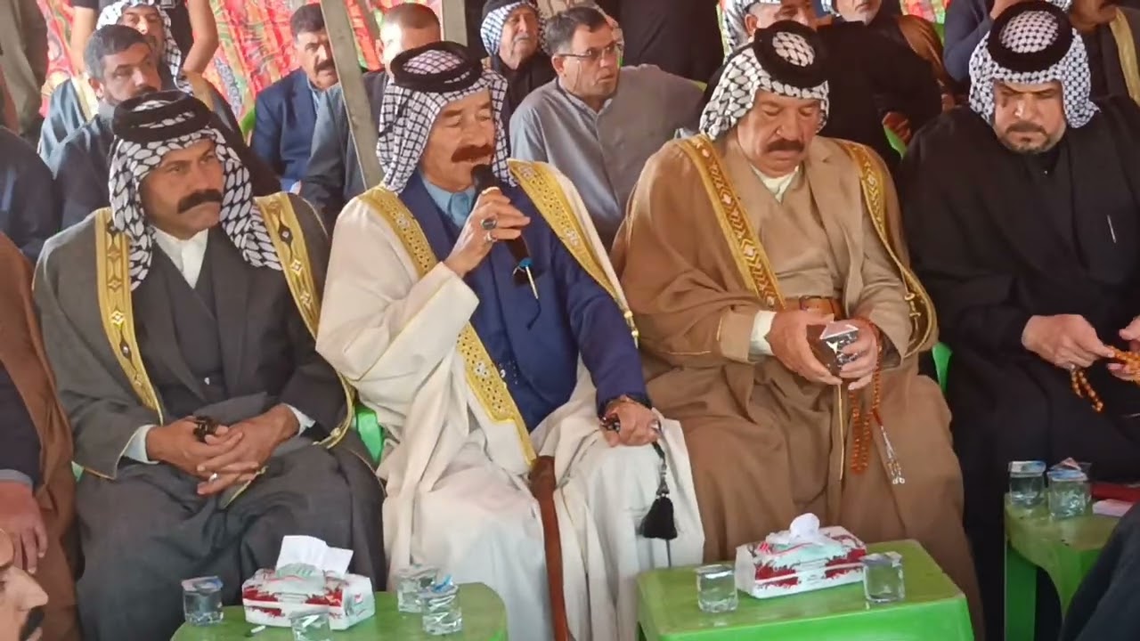 كلمة الفراضة عبدالمحترم طاهرمحسن الصكر شيخ عموم قبائل بني لام في فصل بني لام و الفريجات