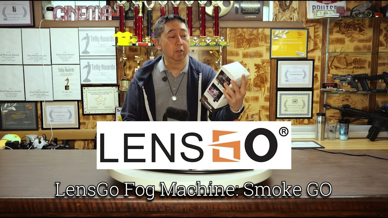 LENSGO Smoke S All-in-One Handheld Mini Fog Machine Review